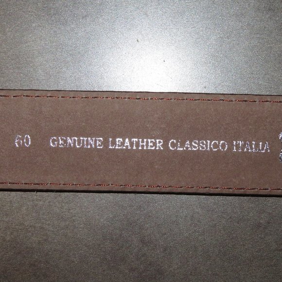 36"-38" Vera Pelle (Genuine Leather) Graffiti Belt - Picture 8 of 9